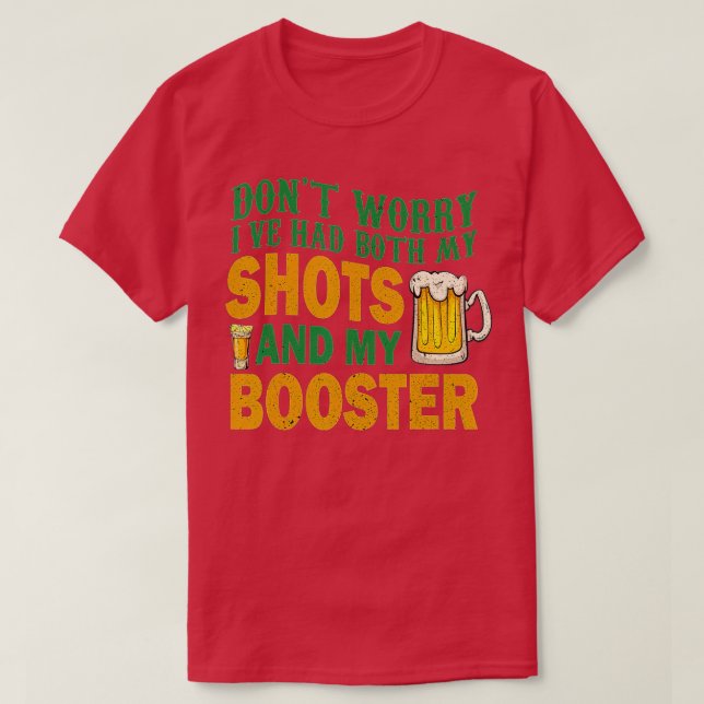 Drinking Irish Shirt, St  T-Shirt (Design Front)