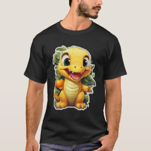 Drinking Lemonade Dinosaur Soda Pop Dino Summer Sa T-Shirt