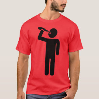 Drinking man T-Shirt