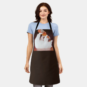 DRINKING POLAR BEER FLASK APRON