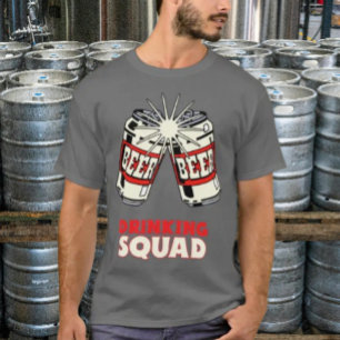 Drinking Squad Beers T-Shirt