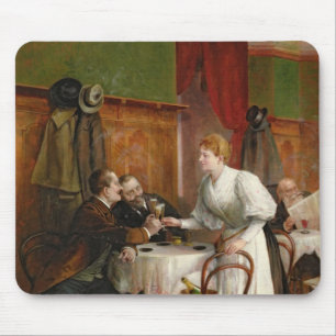 Drinking their health mouse mat