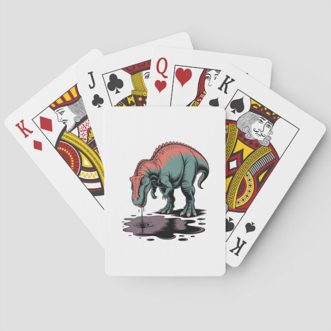 Drinking too much playing cards (Back)