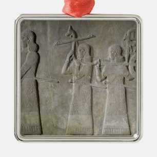 Drinking vessels & the Royal chariot Metal Tree Decoration