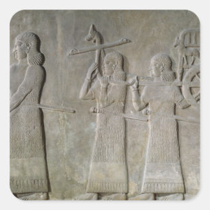 Drinking vessels & the Royal chariot Square Sticker