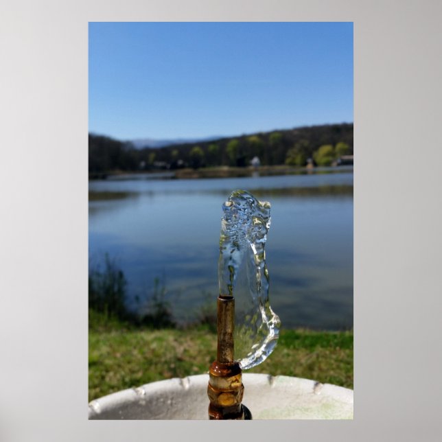 drinking water fountain poster (Front)