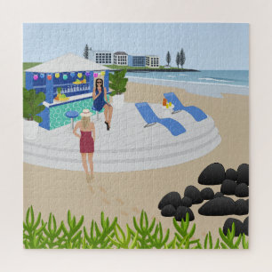 Drinks at the Beach Bar Jigsaw Puzzle