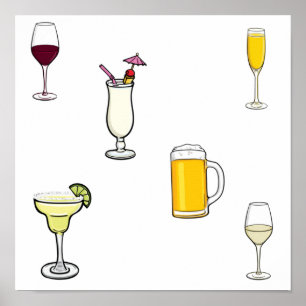 Drinks collection poster