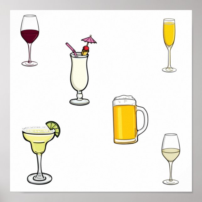 Drinks collection poster (Front)