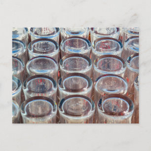 Drinks Glasses Abstract Postcard