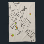 Drinks Kitchen Towel<br><div class="desc">The Drinks graphic will go with any item!</div>