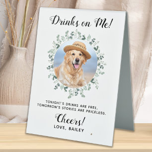 Drinks On Me Dog Open Bar Photo Pet Wedding