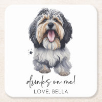 Drinks On Me! Havanese Dog Wedding