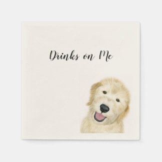 Drinks on Me Napkin