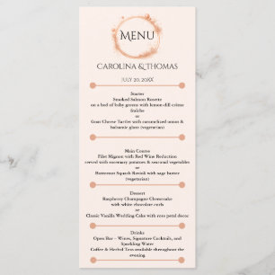 Drinks Open Bar – Wines, Signature Cocktails, and Menu