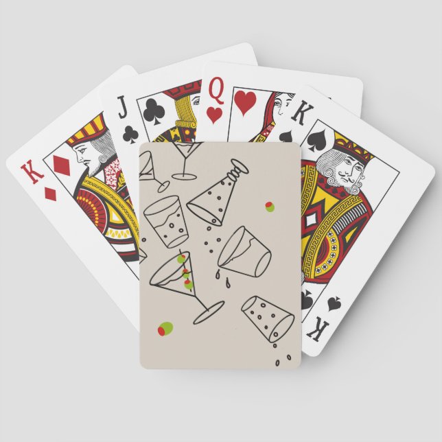 Drinks Playing Cards (Back)