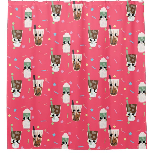 DRINKS SHOWER CURTAIN (Front)