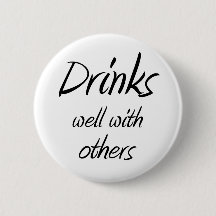 Drinks well with others drinking humour witty joke