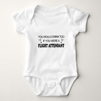 DrinkToo - Flight Attendant Baby Bodysuit