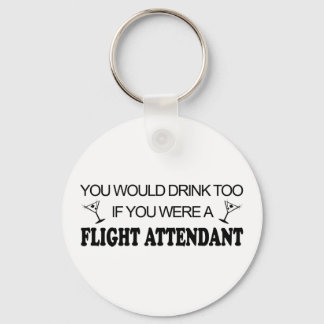 DrinkToo - Flight Attendant Key Ring