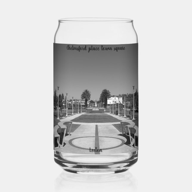 Drinkware (16oz) can glass (Front)