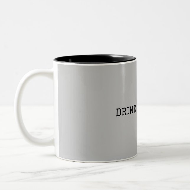 DRINKWARE high quality  Two-Tone Coffee Mug (Left)