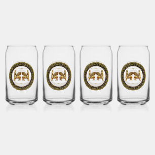 Drinkware Set Can Glass