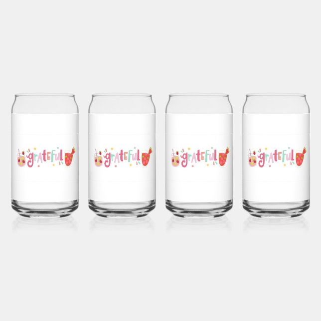 Drinkware Set Can Glass (Front)