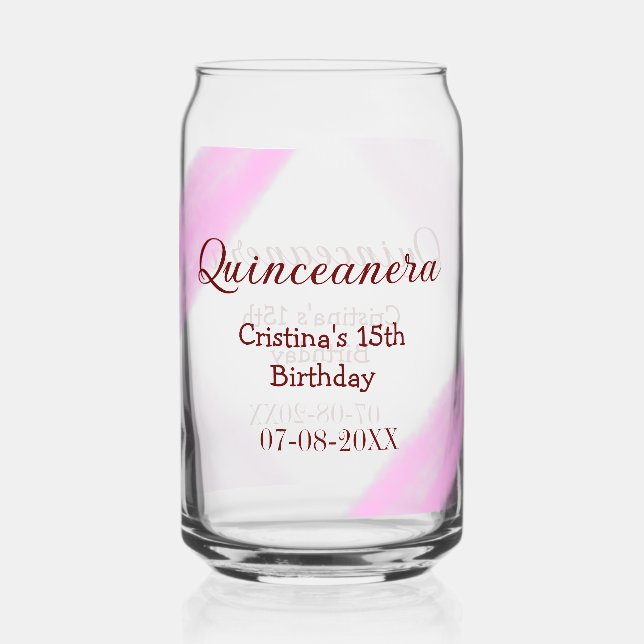 Drinkware Set Can Glass (Front)