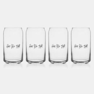 Drinkware Set Can Glass