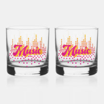 Drinkware Set: MUSIC