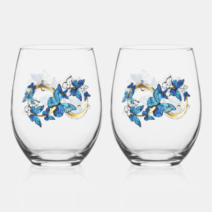 Drinkware Set Stemless Wine Glass