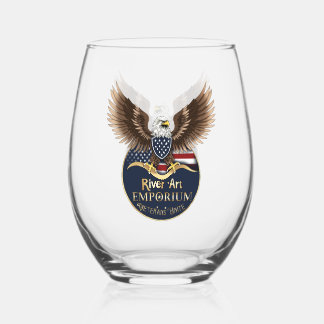 Drinkware Set Stemless Wine Glass