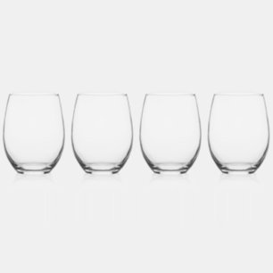 Drinkware Set Stemless Wine Glass