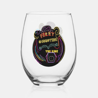 Drinkware Set Stemless Wine Glass