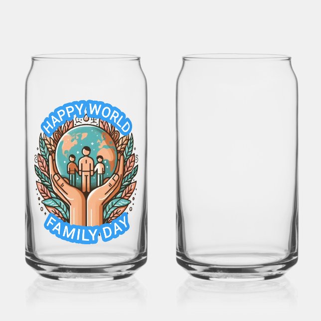 Drinkware Style: Printed Can Glass, Set: Set of 2, Can Glass (Front)
