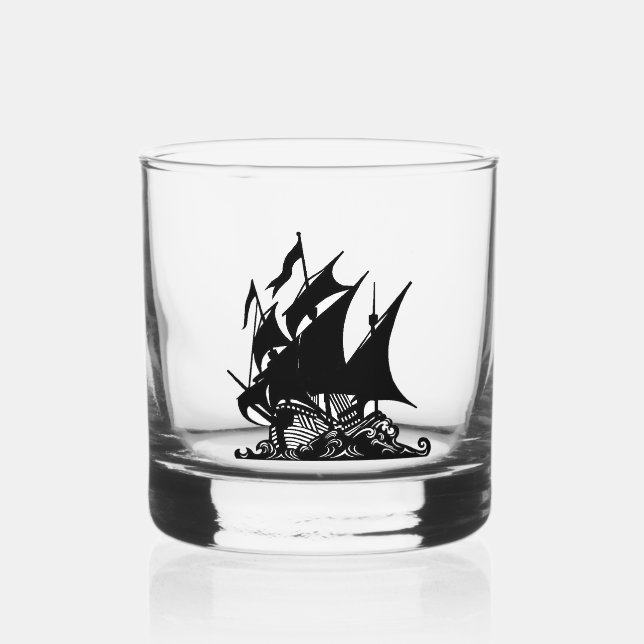 Drinkware Style: Printed Rocks Glass, Set: Set of Whiskey Glass (Front)