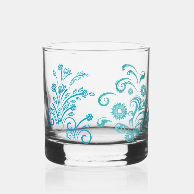 Drinkware Style: Printed Rocks Glass, Set: Set of Whiskey Glass (Front)