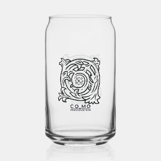 Drinkware with Inner Logo Design Can Glass