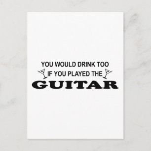Drinnk Too - Guitar Postcard
