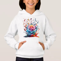 DRIP DROP ICE ROSE STYLED BY TRREAL HOODIE