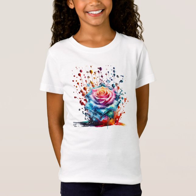 DRIP DROP ICE ROSE STYLED BY TRREAL SHIRT (Front)
