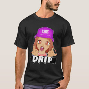 Drip Gang Trendy Urban Rap Hip Hop Swag Drippin Gi T-Shirt