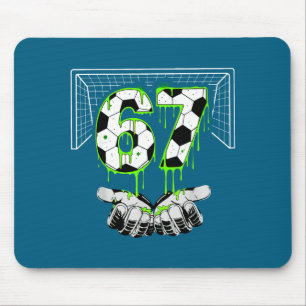Drip Soccer Six Alpha Seven 67 Gen Mouse Mat