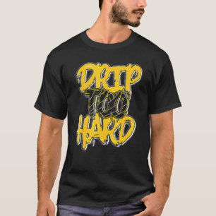 Drip Too Hard Lightning 4s Matching T-Shirt