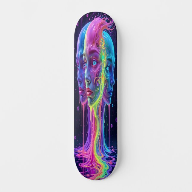 Drip Visions Edition 4 Skateboard (Front)