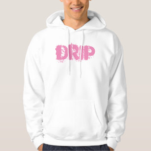 'DRIP" White Hoodie