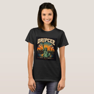 Dripcee Statue of Liberty T-Shirt