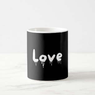 dripped Love white Coffee Mug