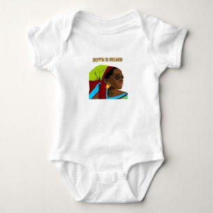 Drippin in Melanin Baby Bodysuit
